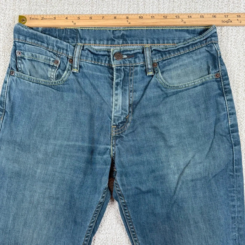 Levi's 511 Mens 32x32 (Actual 32x30) Slim Fit Stretch Denim Blue Jeans